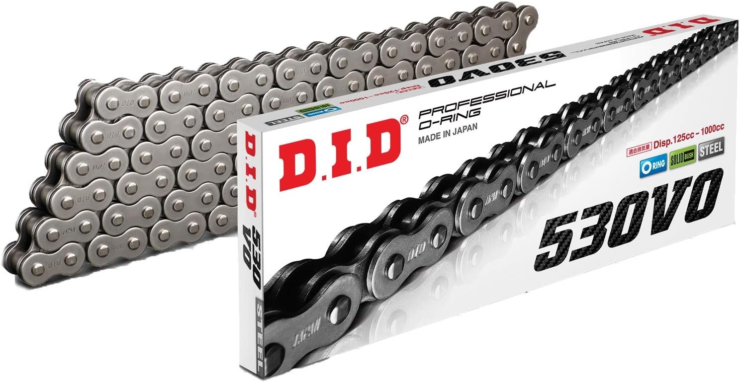 DID (530VO-120) Steel 120 Link Professional V Series O-Ring 120 Link, 