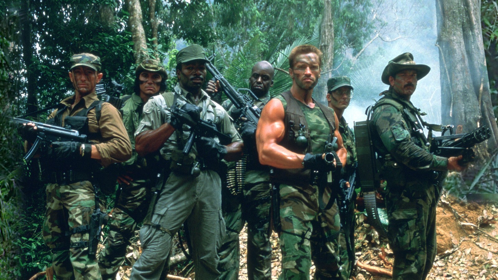 1987 Predator Movie Poster 11X17 Arnold Schwarzenegger Dutch Carl Weathers 🍿