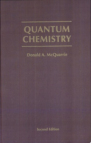 Quantum Chemistry - Donald A. McQuarrie