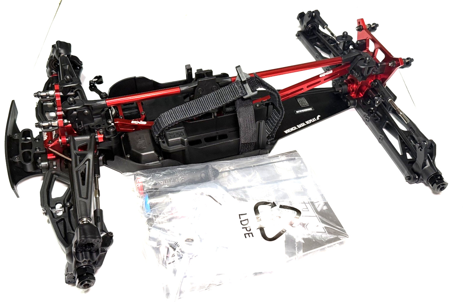 Arrma TALION 6S EXB V6 1/7 4WD Monster Truck Slider Roller Chassis ARA7707V6