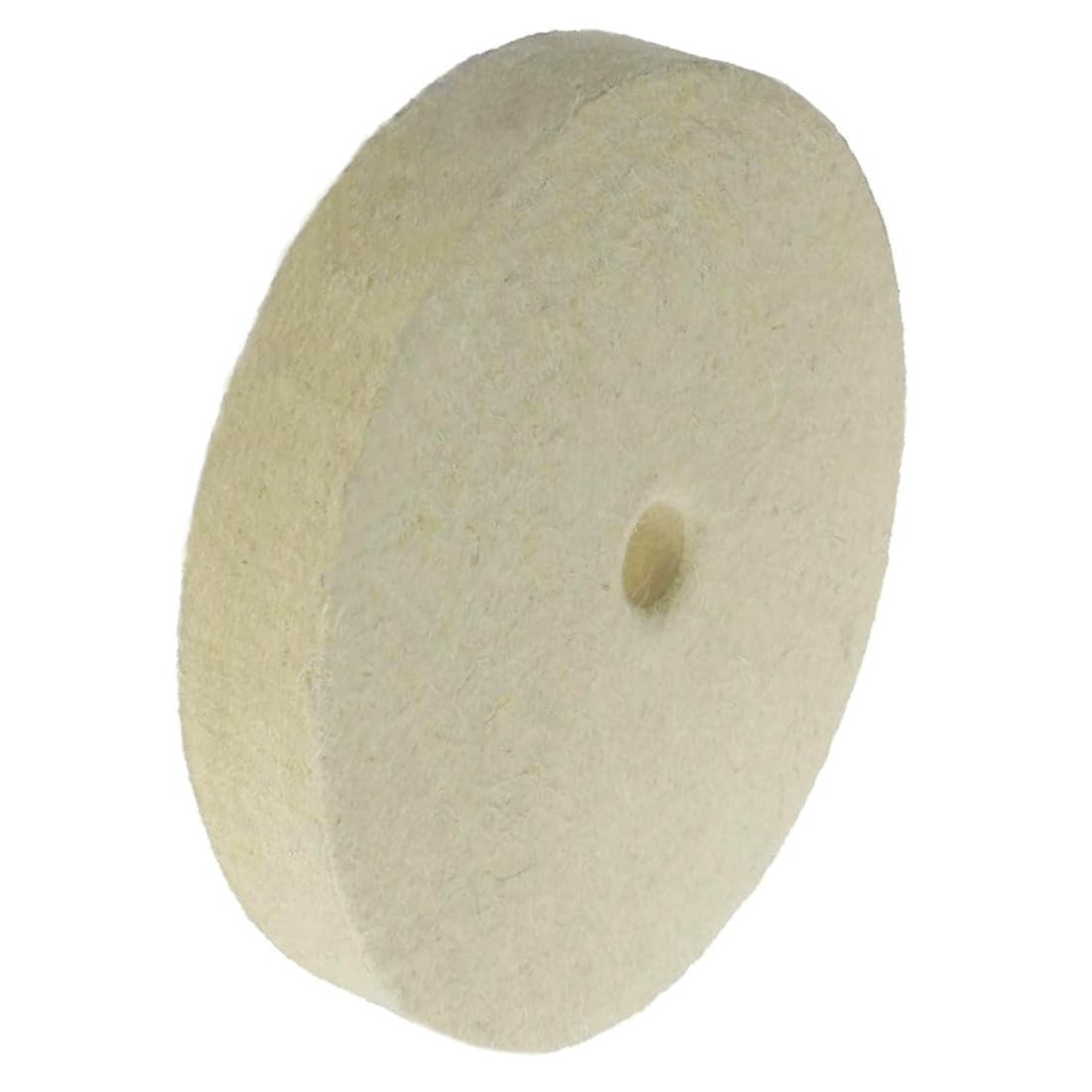 Luo ke 8 Inch Extra Thick Hard Felt Buffing Wheels with 5/8\