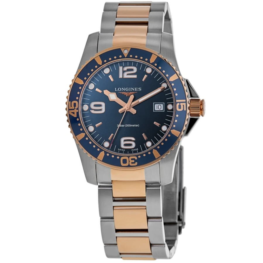 New Longines HydroConquest Quartz 41mm Blue Dial Men's Watch L3.740.3.98.7