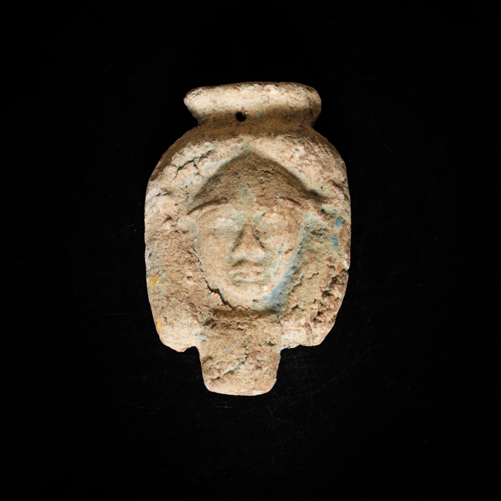Nefertari Face Statue Ancient Egyptian Queen, Royal Relic Art