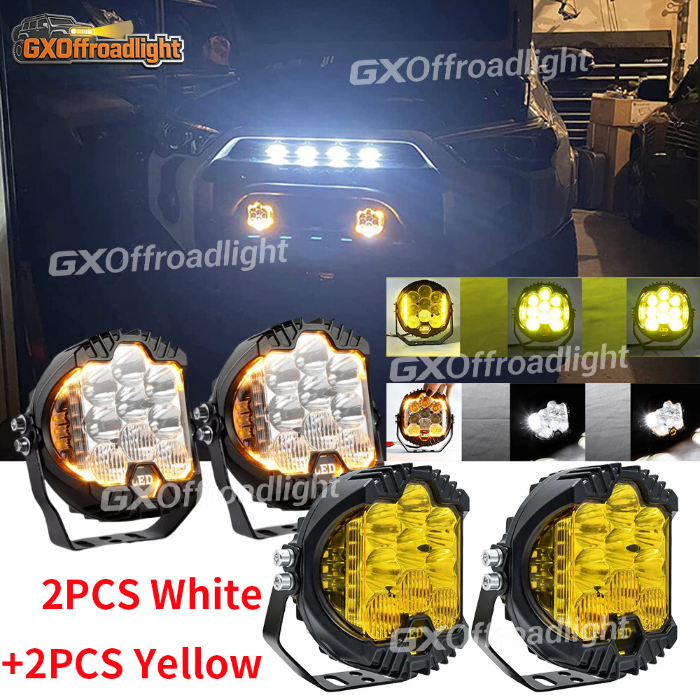4x Yellow+White 5\
