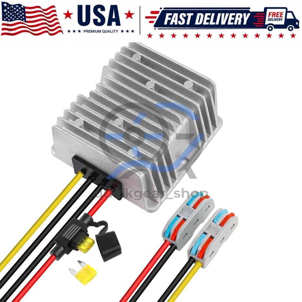 20A 240W DC 18V 20V 24V 36V 48V to 12V Step Down Voltage Converter with Fuse 20A 240W DC 18V 20V 24V 36V 48V to 12V Step Down Voltage Converter with Fuse