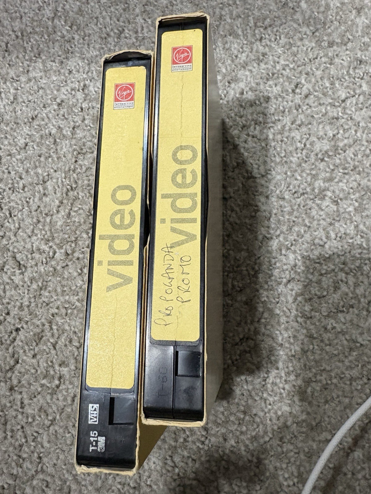 RARE OEM Virgin Interactive Internal VHS Propaganda Cancelled PS1 / Saturn Proto