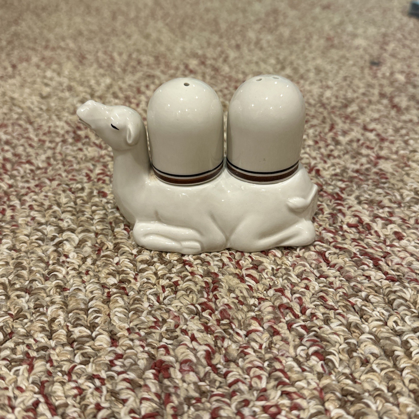 Vintage 1978 Rare Fitz & Floyd Bactrian Camel Salt Pepper Shakers HTF No Chips Vintage 1978 Rare Fitz & Floyd Bactrian Camel Salt Pepper Shakers HTF No Chips