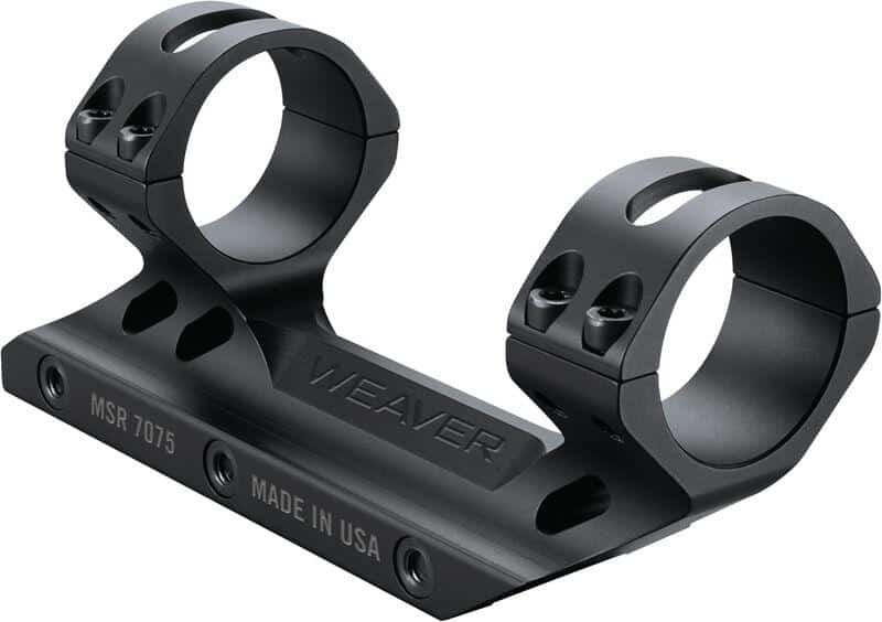 Weaver 1-Piece Aluminum Integral Premium MSR Optics Mount 30mm UPC: 076683996800