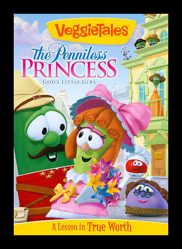 Veggie Tales: The Penniless Princess DVD THE ANIMATED CAROON MOVIE Veggietales