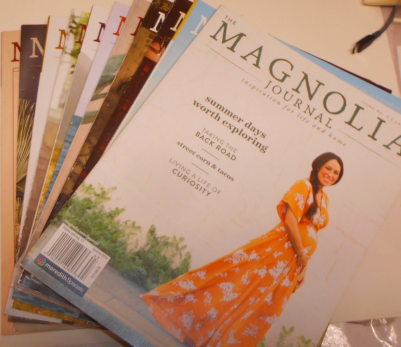 11 Magnolia Journal Magazines Issues 7, 11-17, 19-21 Chip & Joanna Gaines Decor