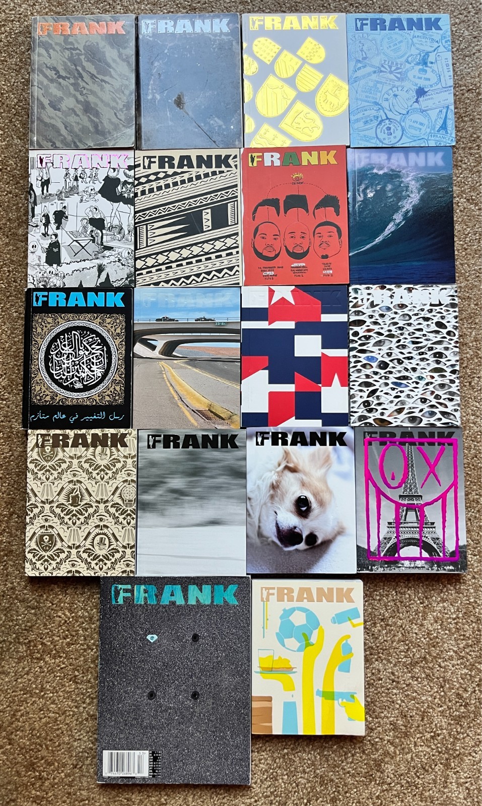 FRANK 151 MAGAZINE 19,20,21,32,34,35,37,38,39,40,42,43,44,45,46,47,49,50,53-LOT