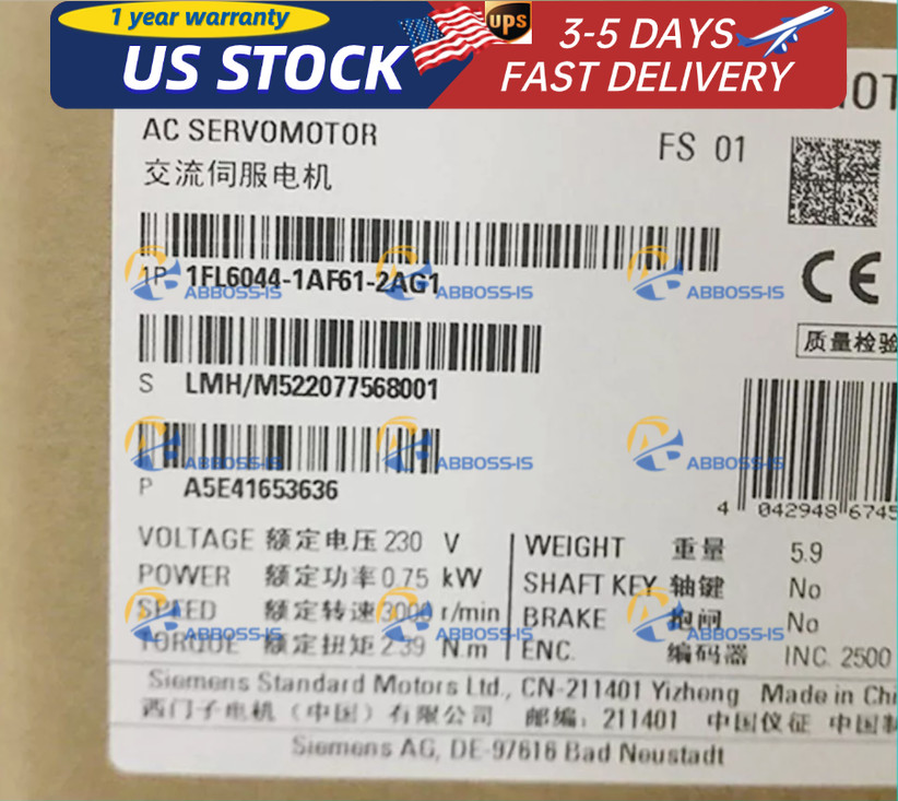 1PC Brand new ac servo motor 1FL6044-1AF61-2AG1 Fast Shipping SIEMENS PLC UNIT 1PC Brand new ac servo motor 1FL6044-1AF61-2AG1 Fast Shipping SIEMENS PLC UNIT