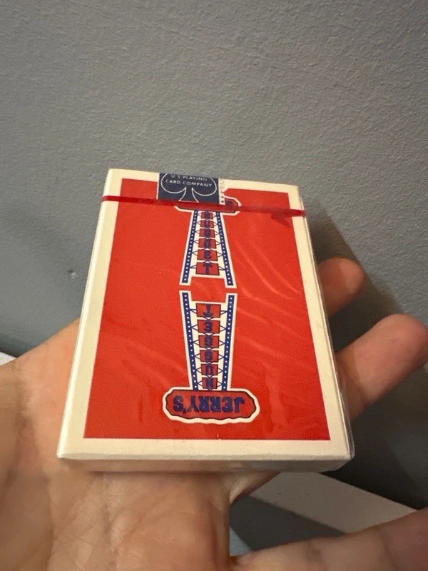 Authentic sealed Jerry\'s Nugget playing cards deck from 1970