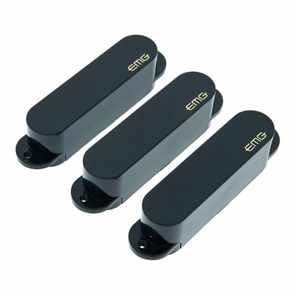 EMG SA Set Active Alnico Pickup Set, Fits Strat - Black