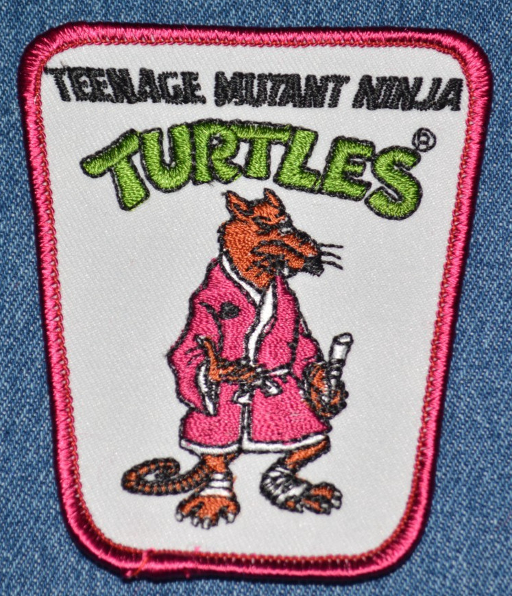 Original 80s VTG MASTER SPLINTER Teenage Mutant Ninja Turtles 3.5