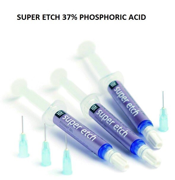3 x SDI Dental SUPER ETCH a super etching gel 2ml Syr with Tips