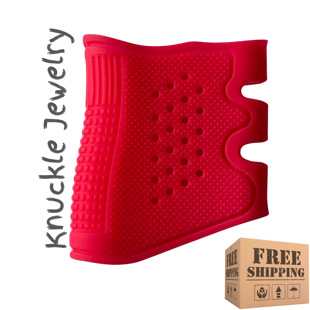 Tactical Rubber Grip Sleeve for Glock 19 17 20 21 22 23 25 31 32 34 35 37 38 #18