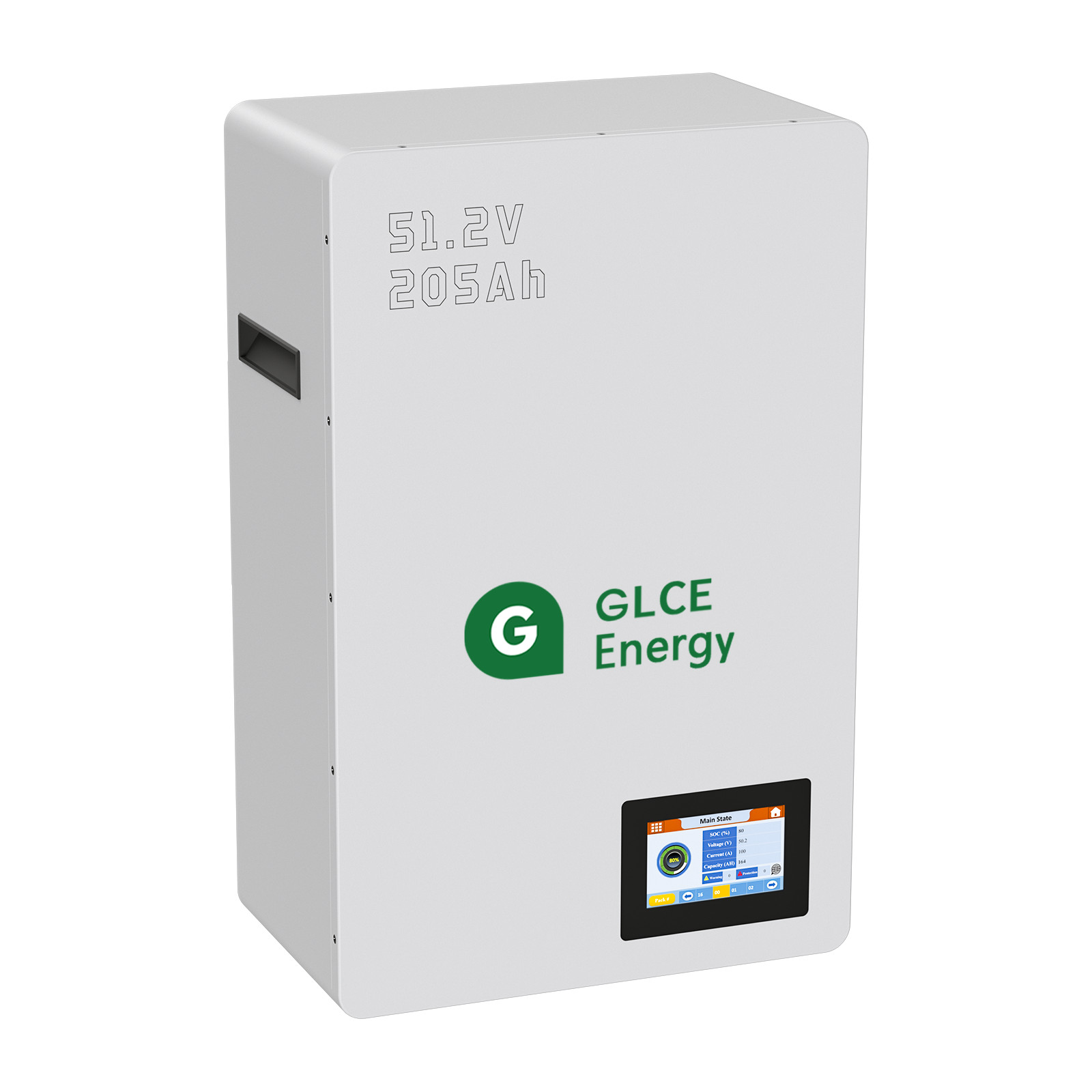 GLCE ENERGY 48V 205Ah LiFePO4 Battery 10.5kWh Solar Energy Storage Off‑Grid