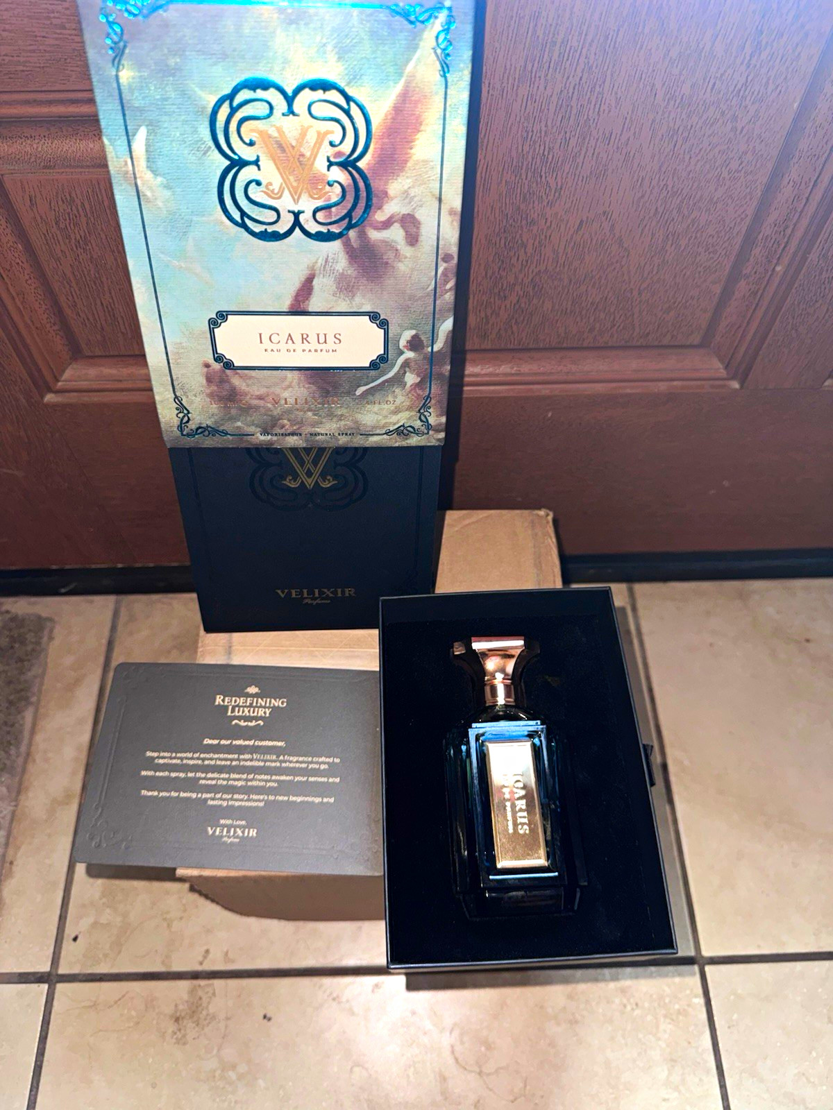 Velixir Icarus Eau de Parfum Spray Regular Size 3.4 fl oz MPN VXLIRIC3.4OZ