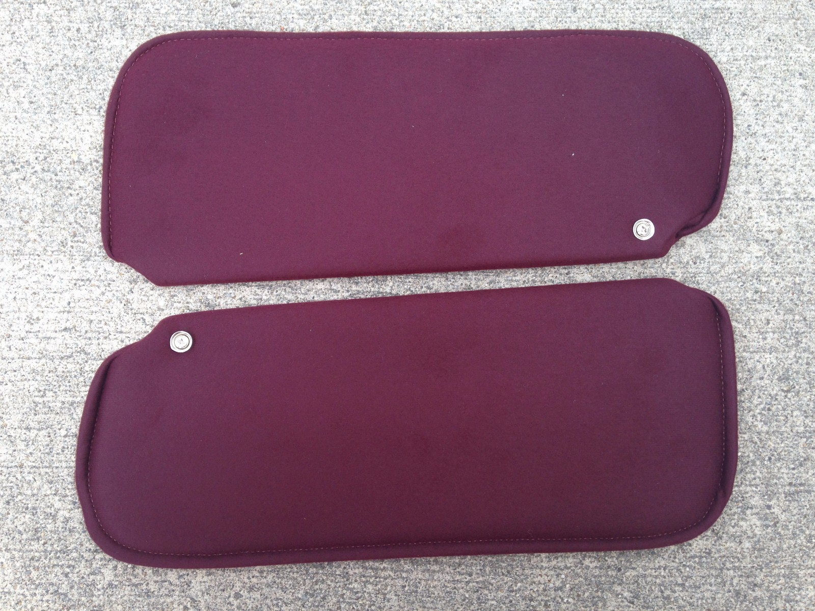 New Monte Carlo SS El Camino Regal Cutlass Dark Maroon Claret Visors 85-88