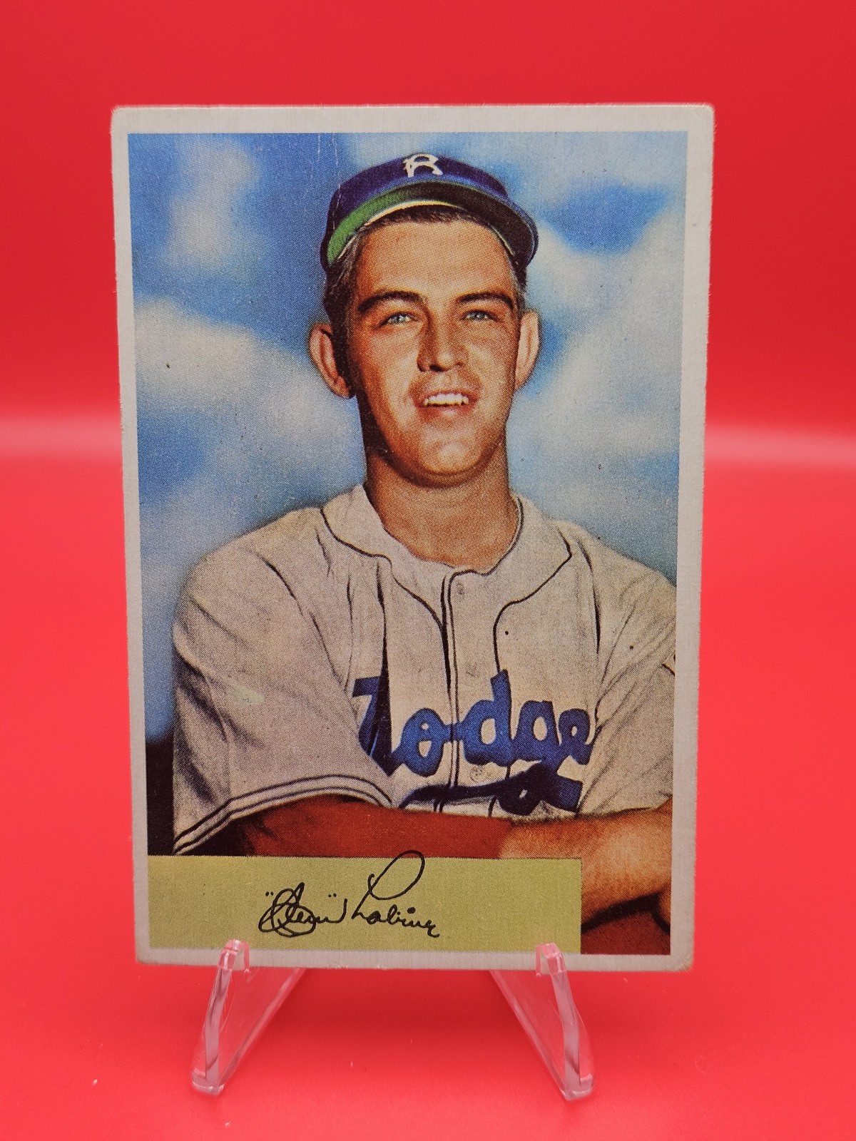 1954 Bowman #106 Clem Labine 1954 Bowman #106 Clem Labine