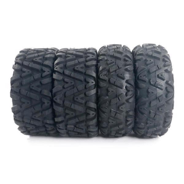 US Stock/Four 6.61 lbs ATV Go Kart Tires 145/70-6 4PR B 4 Ply Rated Black