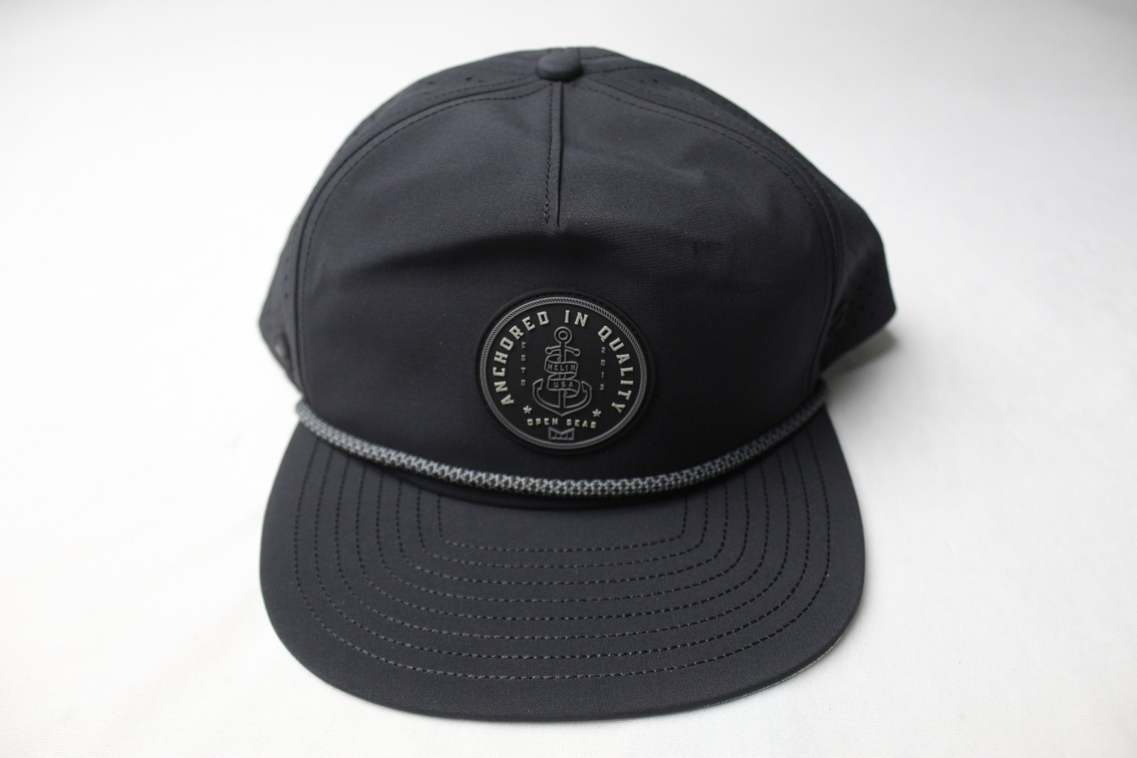 Melin Unisex Adult\'s Adjustable Coronado Anchored Hydro Hat WR4 Black Size XL