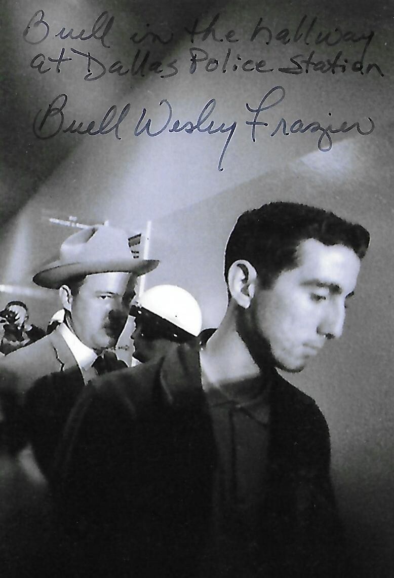 Buell Wesley Frazier signed 4x6 photo JFK Assassination RARE COA LOOK
