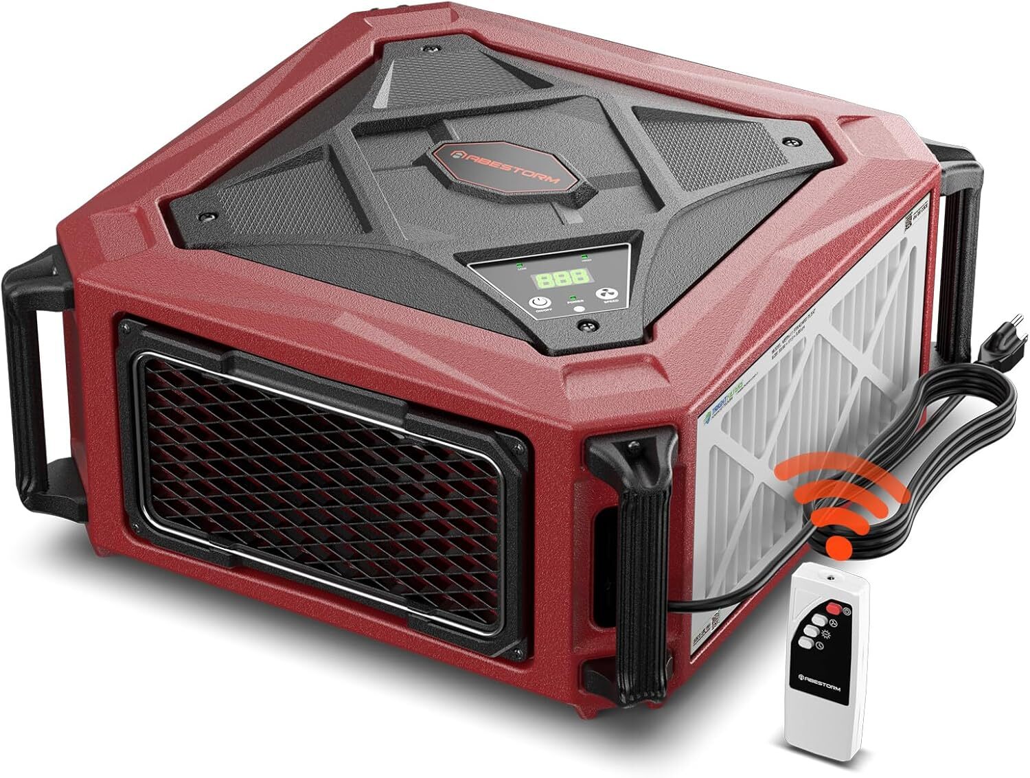 Abestorm 270 Degree Intake Air Filtration System 1080CFM Workshop Dust Collector Abestorm 270 Degree Intake Air Filtration System 1080CFM Workshop Dust Collector