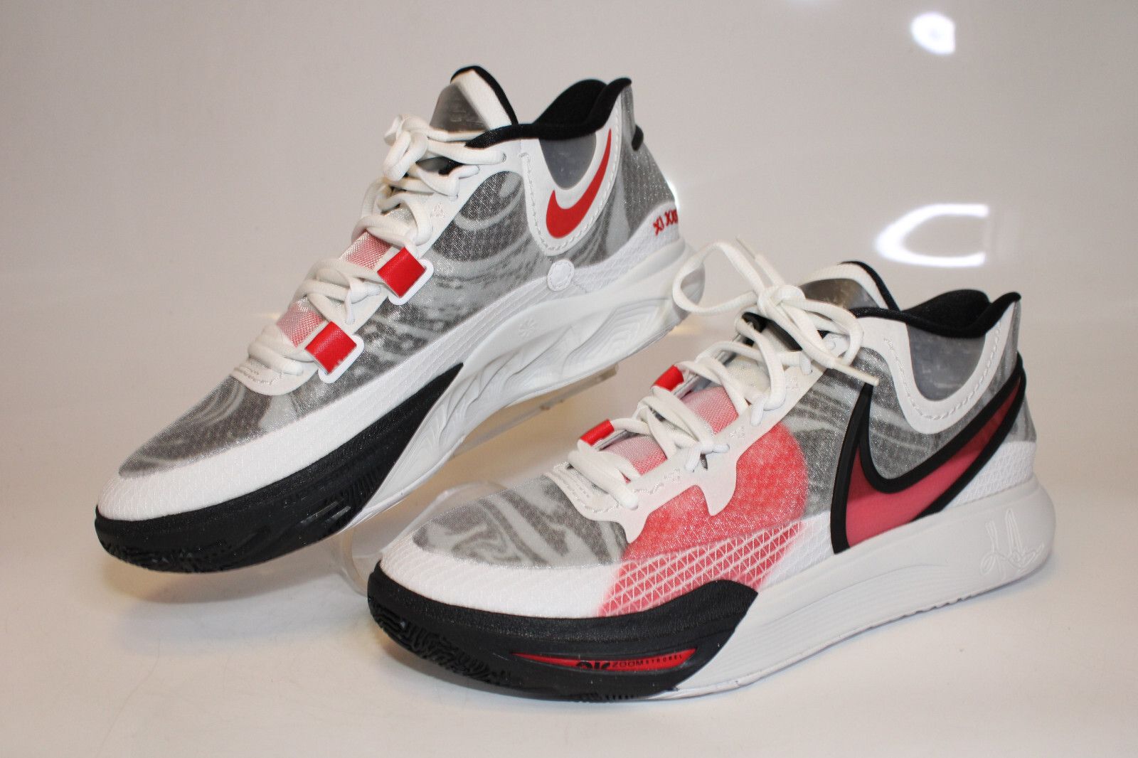 Nike Kyrie 8 White University Red NEW Men Basketball Sneakers SIZE 11.5