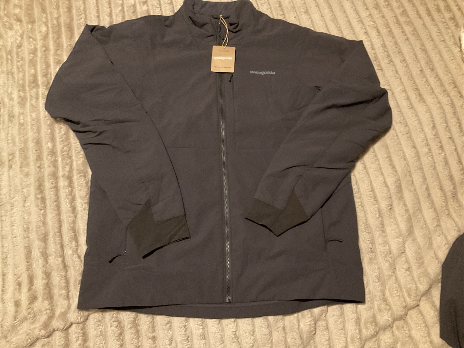 * Patagonia Men\'s Nano Air Light Jacket Full Zip Ink Black Sz L 82870 * NWT * Patagonia Men\'s Nano Air Light Jacket Full Zip Ink Black Sz L 82870 * NWT