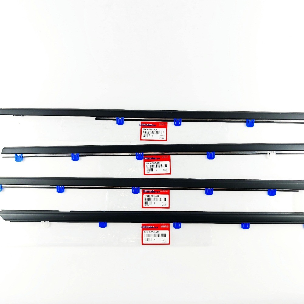 OEM 4Pcs Window Weatherstrip Seal Belt for 2012-2015 Honda Civic 72410-TR0-A01 OEM 4Pcs Window Weatherstrip Seal Belt for 2012-2015 Honda Civic 72410-TR0-A01