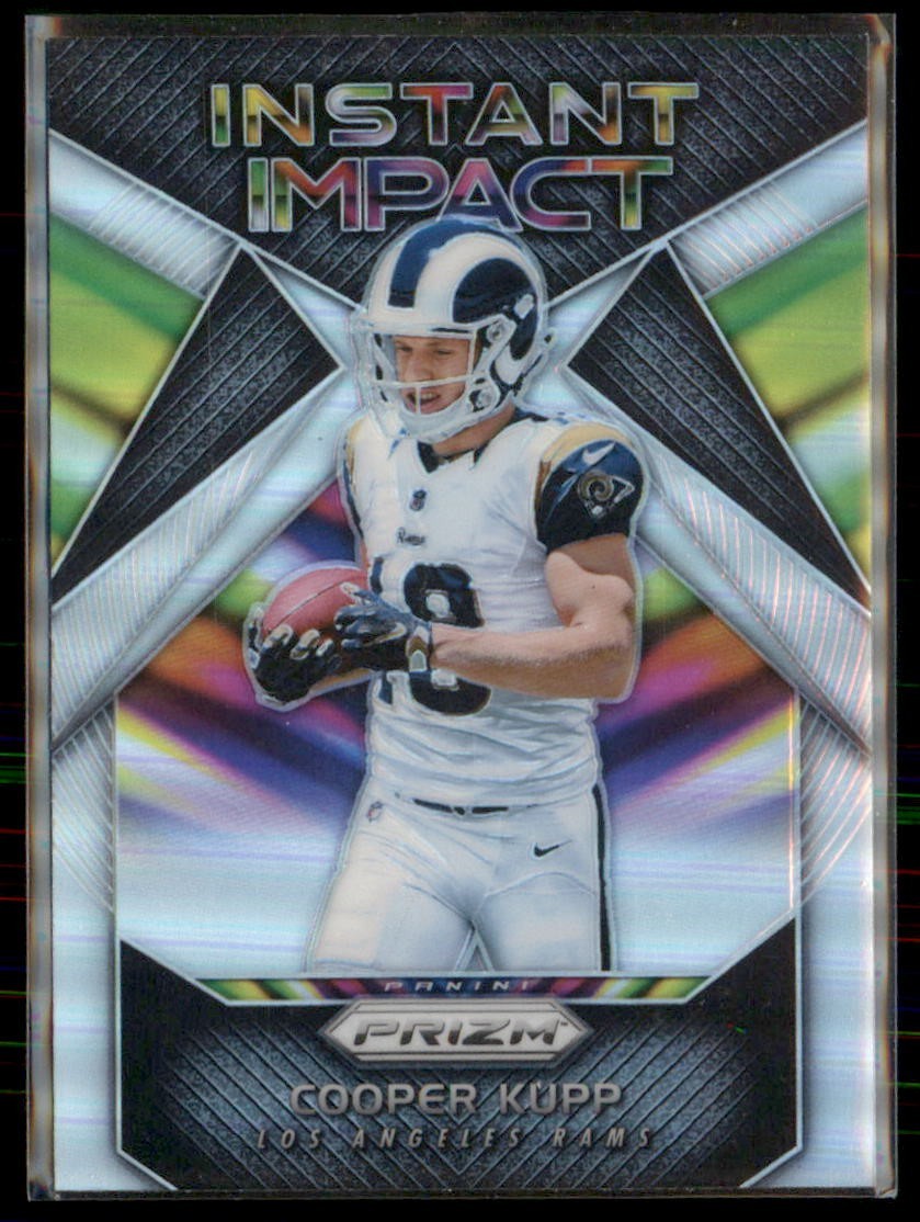 2017 Panini Prizm - Instant Impact Cooper Kupp #18 Silver Prizm (RC)