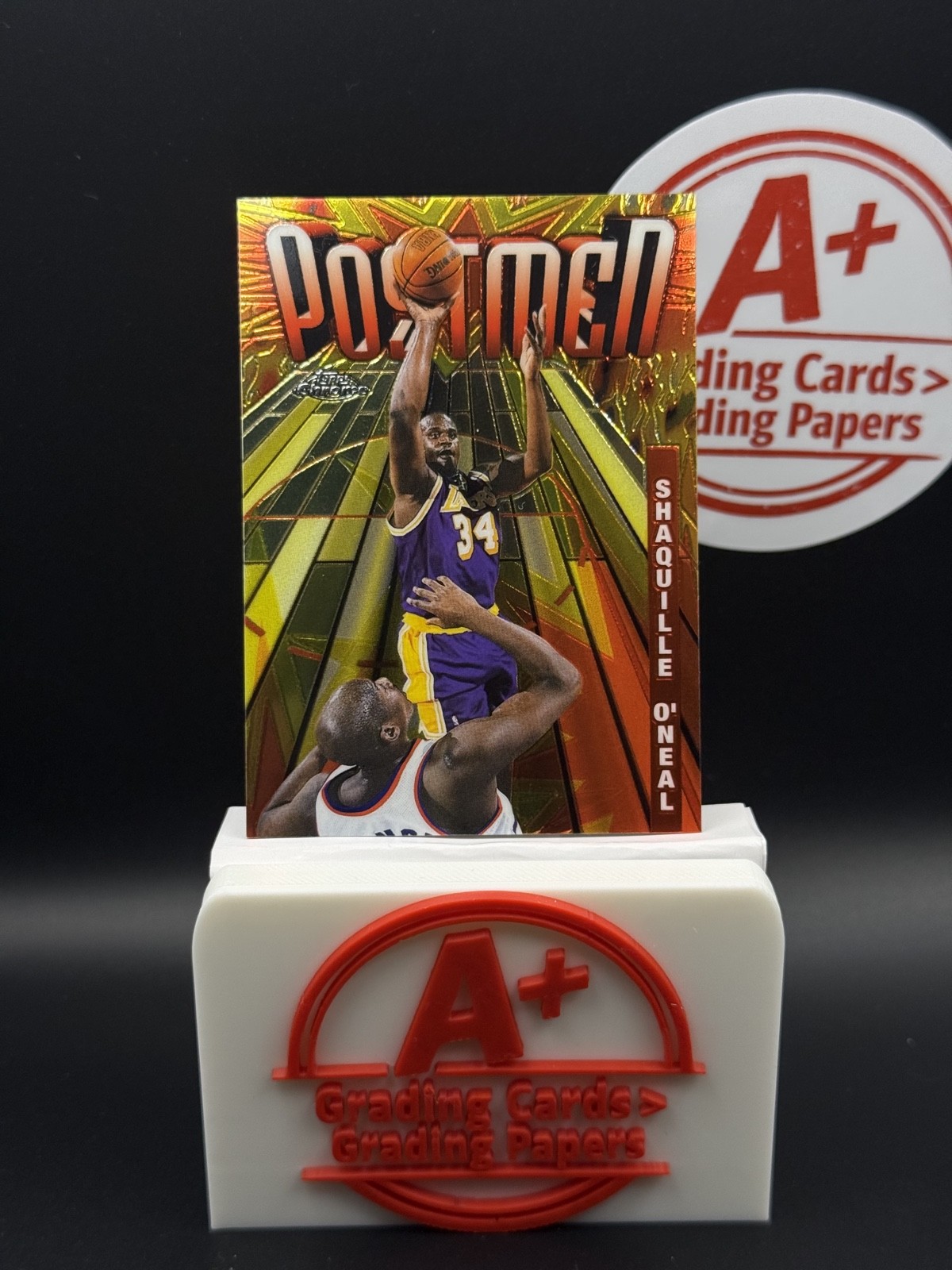 1998-99 Topps Chrome - Season\'s Best Post Men Shaquille O\'Neal #SB21