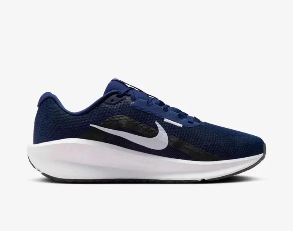 Nike Downshifter 13 Shoes Mens Midnight Navy Black Platinum Sneakers FD6454 400