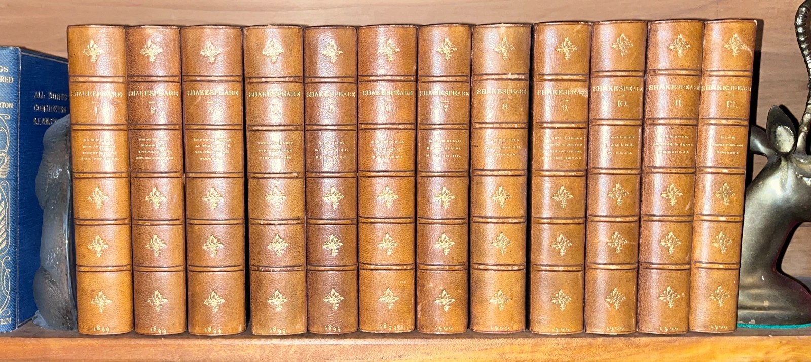 STUNNING Complete Works of Shakespeare 1899 Romeo and Juliet Hamlet Macbeth