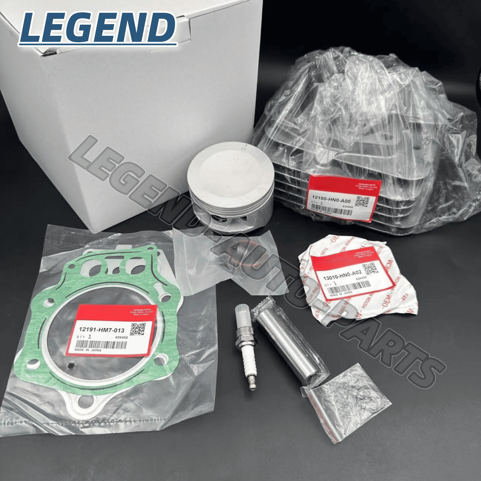 OE Cylinder Jug Piston Kit Top End S ES FE FM FOR 1998-2004 Honda Foreman 450