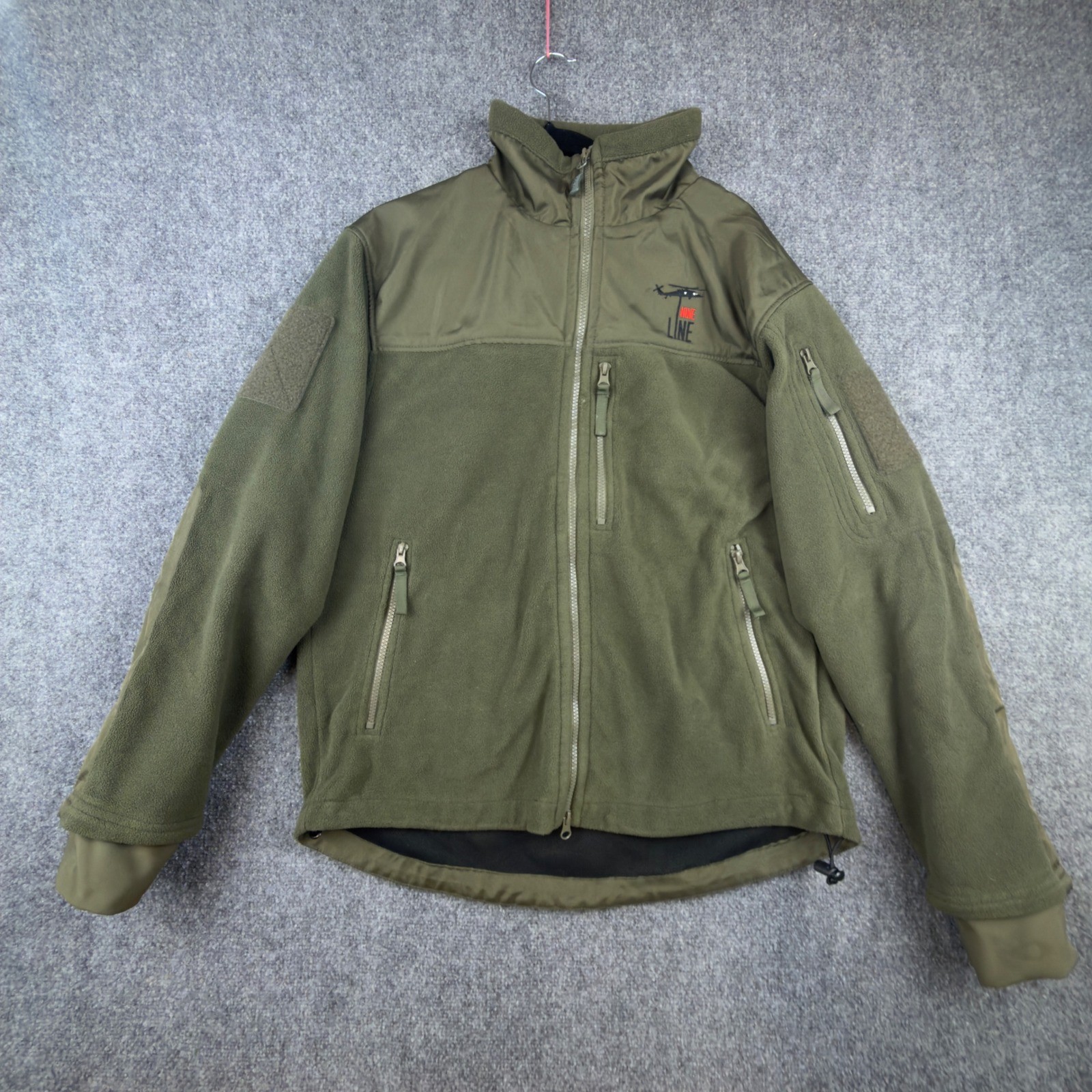 Condor Alpha 601 Micro Fleece Jacket Mens Large Olive Green Nine Line Tactical
