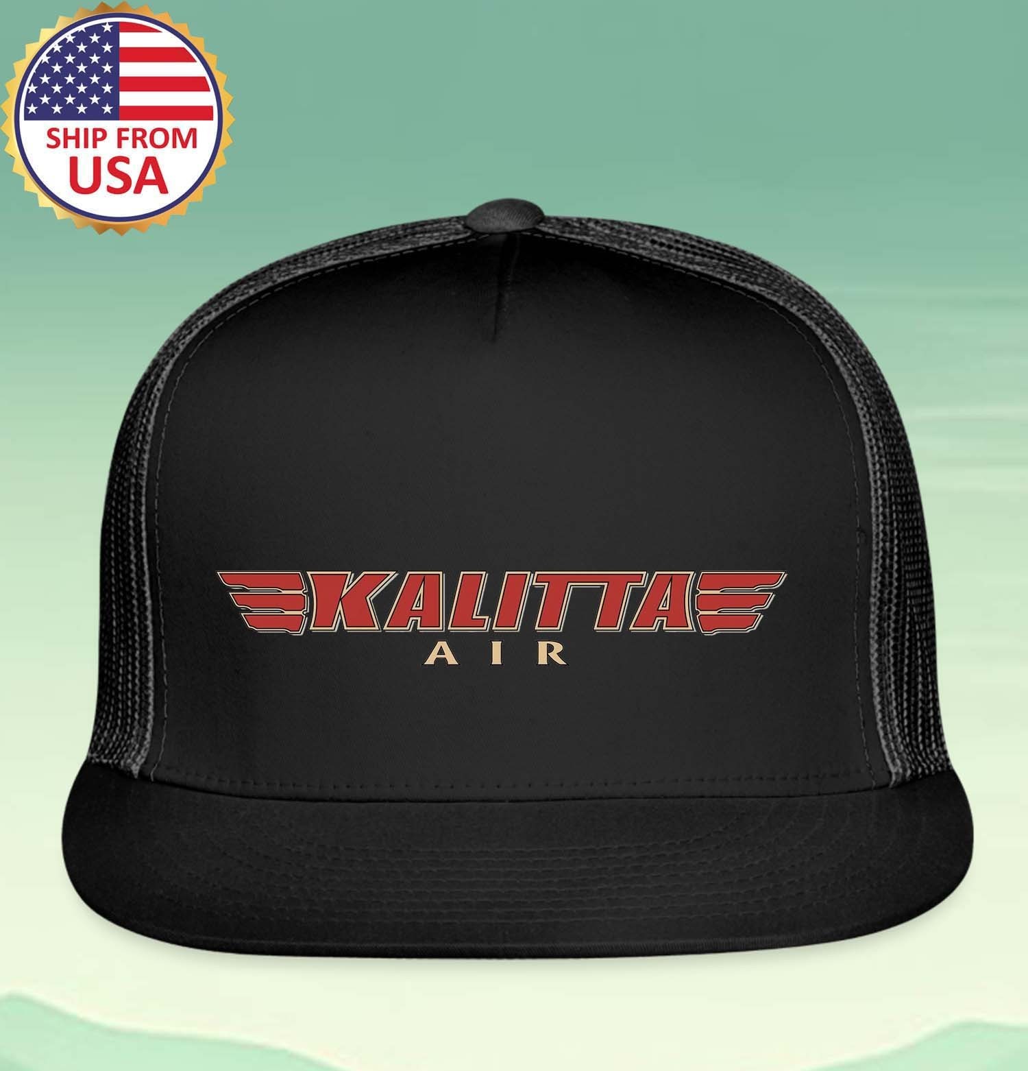 Kalitta Air Black Trucker Hat Cap Adult Size