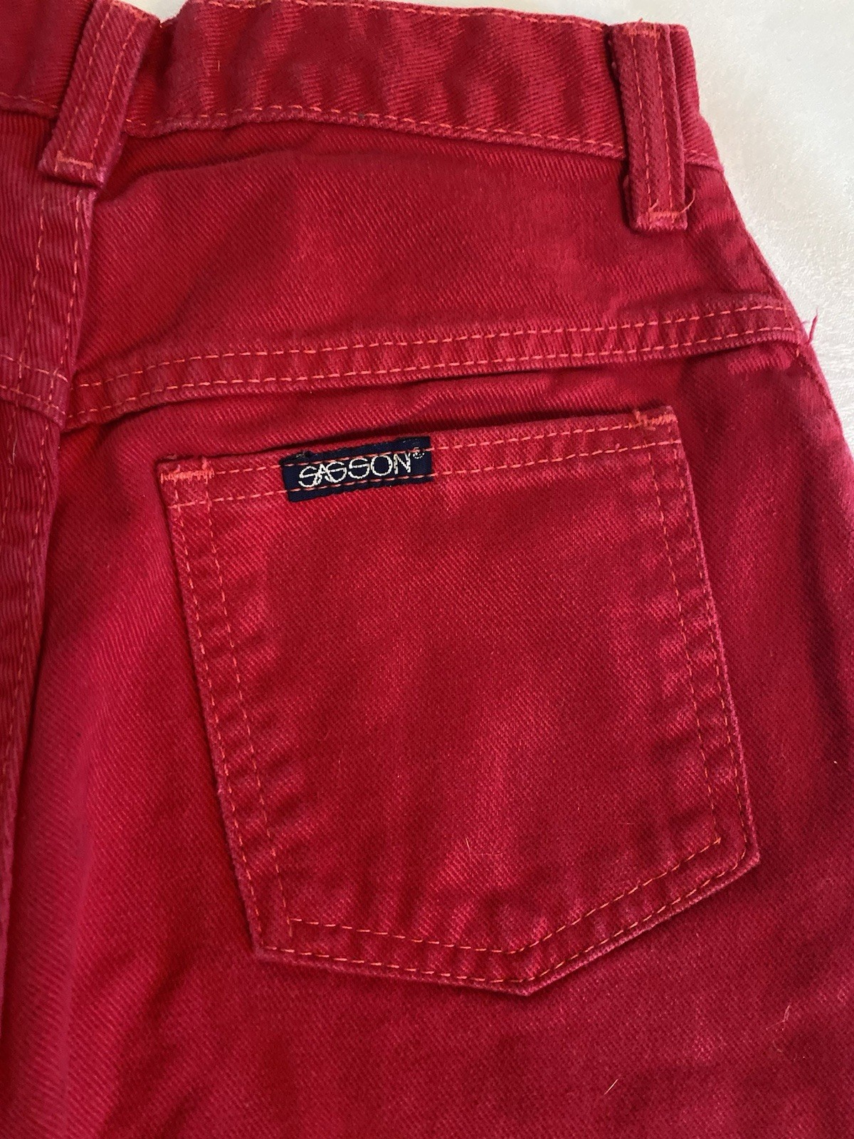 Sasson Pink Denim Jeans High Rise Tapered Mom Jeans Women’s Size 3/4 Vintage