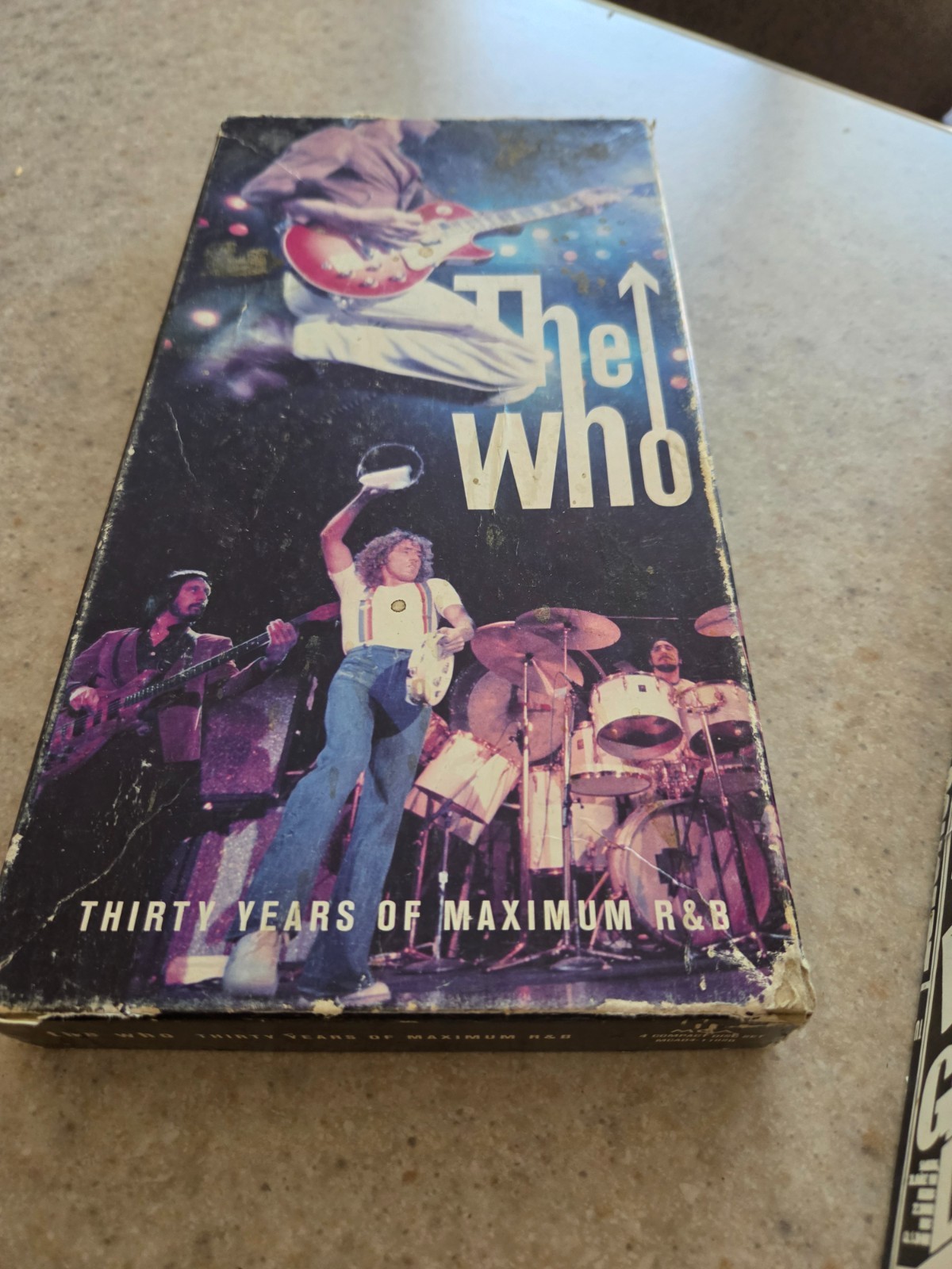 The Who Thirty Years of Maximum R&B 4 CD Box Set w/ Book