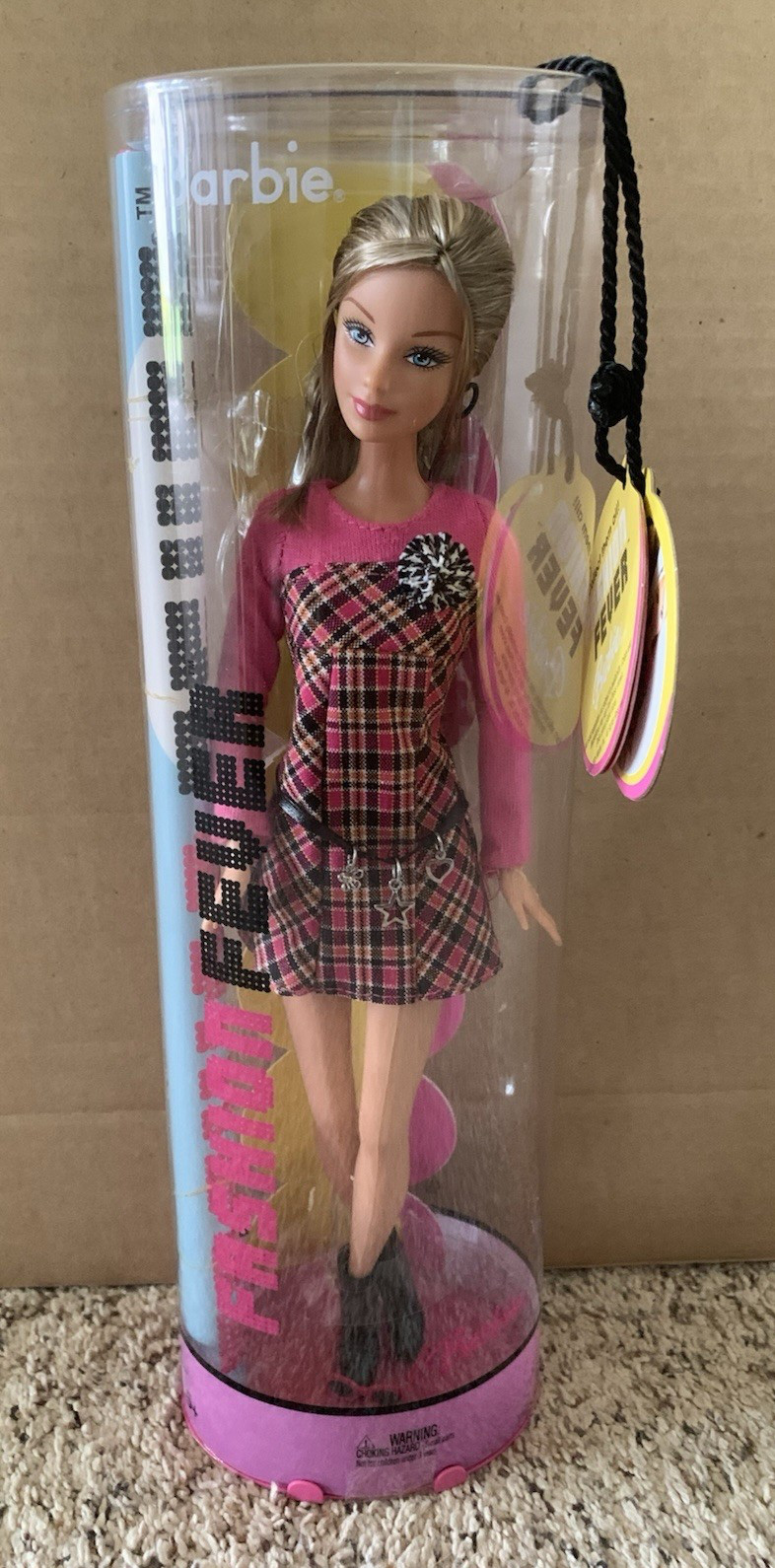2005 Mattel Barbie Fashion Fever Barbie H0644/H0940-0900HL NRFB