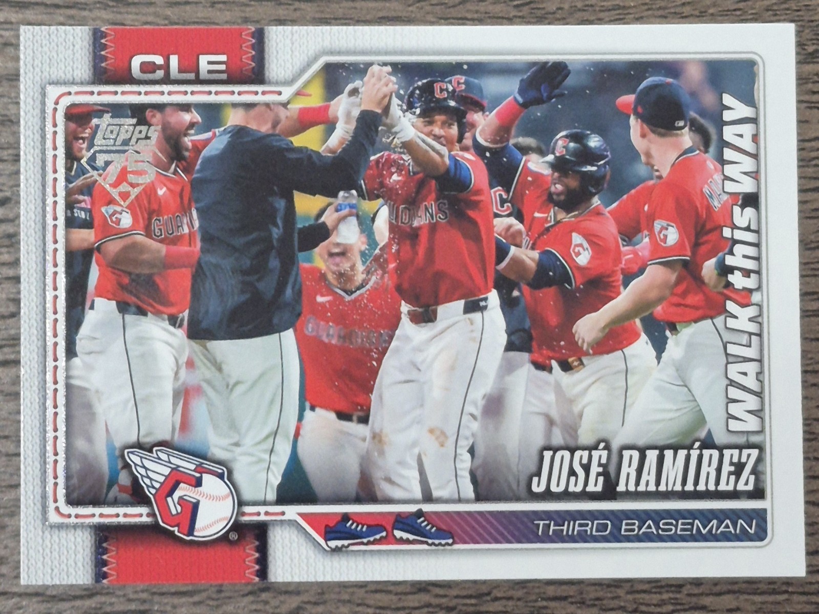 2026 Topps Series 1 Celebration - Walk this Way SSP Jose Ramirez #284