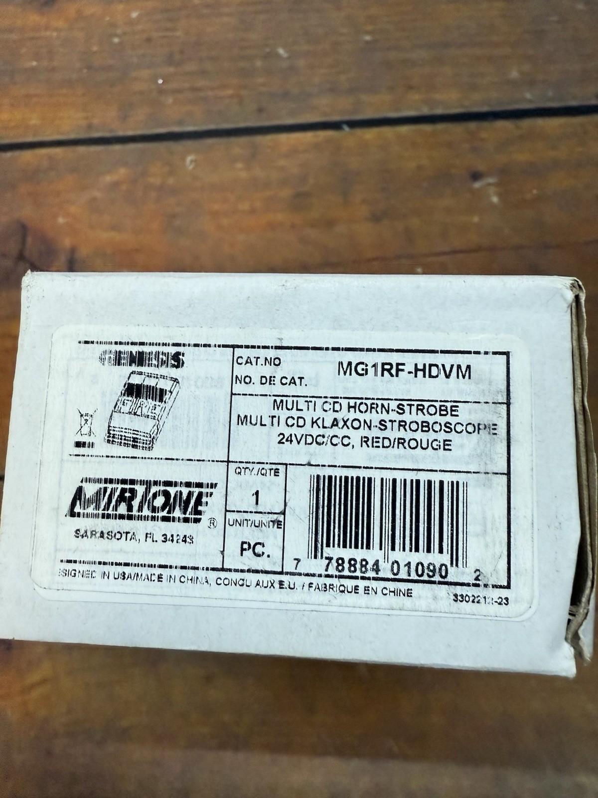 BRAND NEW Genesis Mirtone MG1RF-HDVM Fire Alarm Strobe  