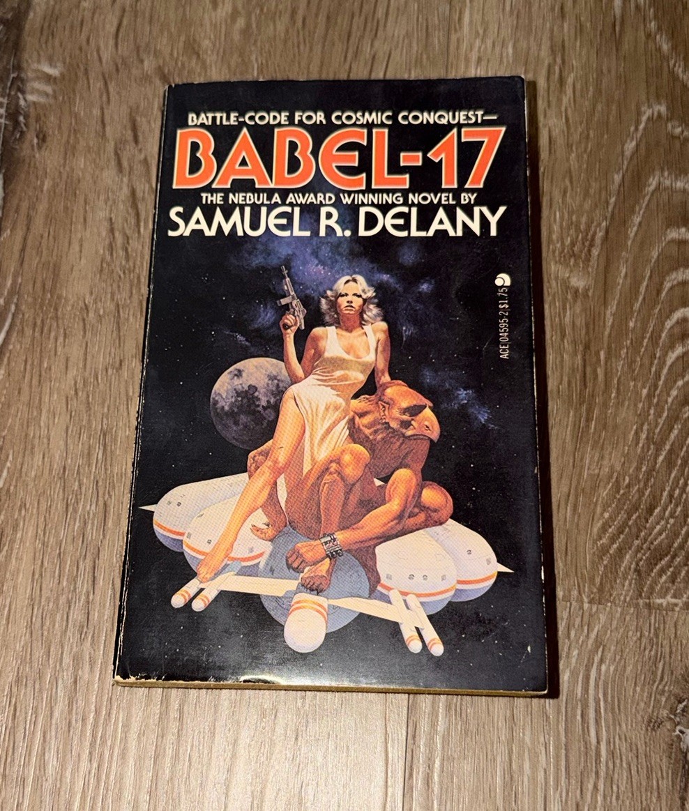 Babel-17 Samuel R. Delaney 1980 7th Edition Paperback Book Sci-Fi Babel-17 Samuel R. Delaney 1980 7th Edition Paperback Book Sci-Fi