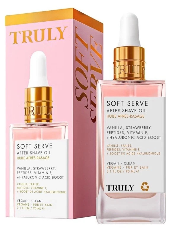 Truly Beauty Soft Serve After Shave Oil Hydrating Treatment 3.1 fl oz / 90 ml