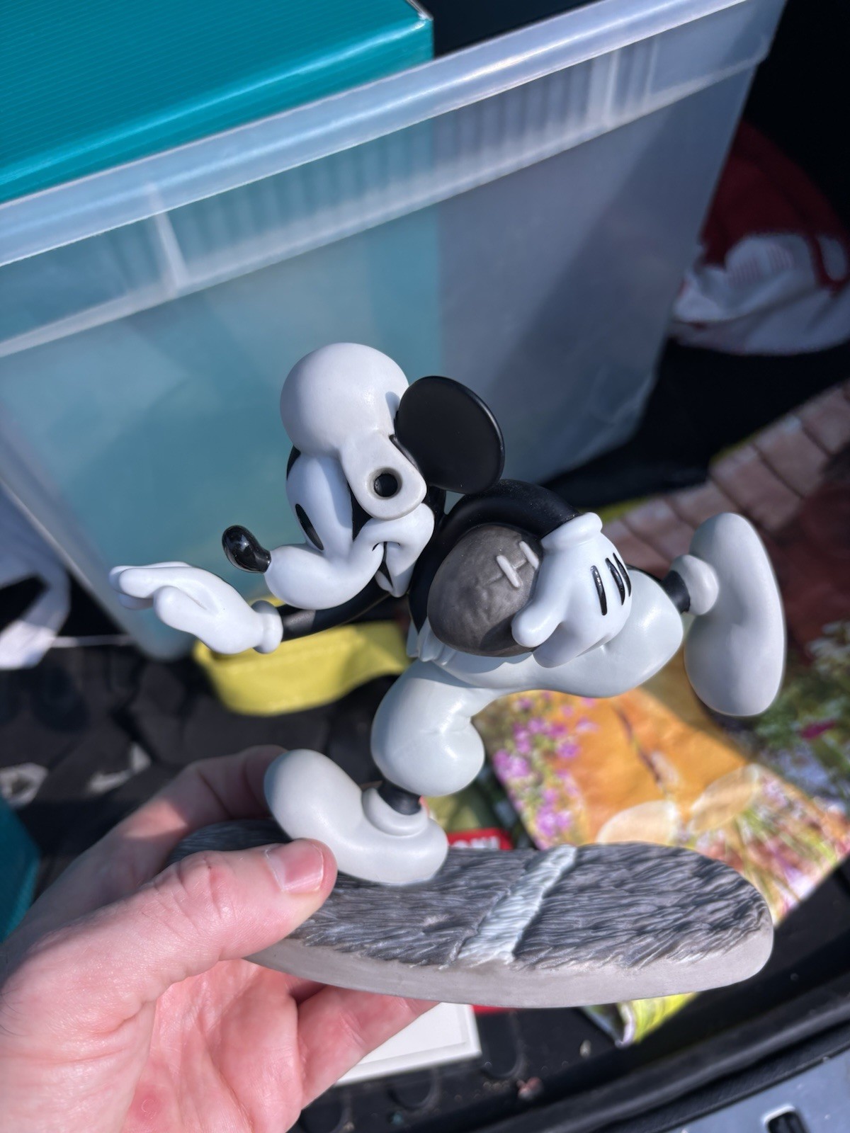 RARE WDCC Disney Statue Rah Rah Mickey Mouse Football 412520 NICE RARE WDCC Disney Statue Rah Rah Mickey Mouse Football 412520 NICE