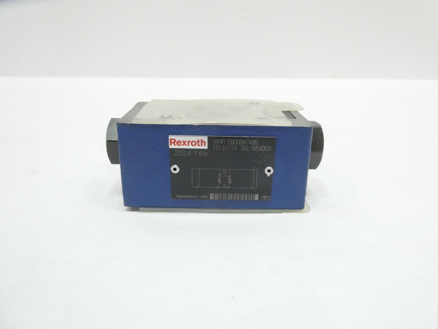 Rexroth R900347495 Z2S 6-1-64 Hydraulic Check Valve