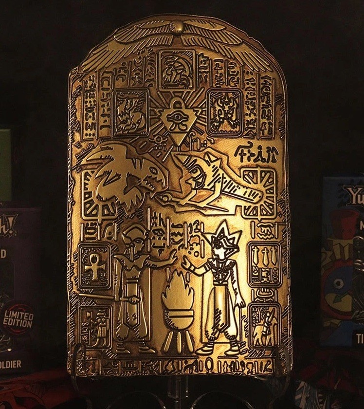 Yugioh Tablet of Lost Memories Ingot Replica Limited Edition Konami Collectible