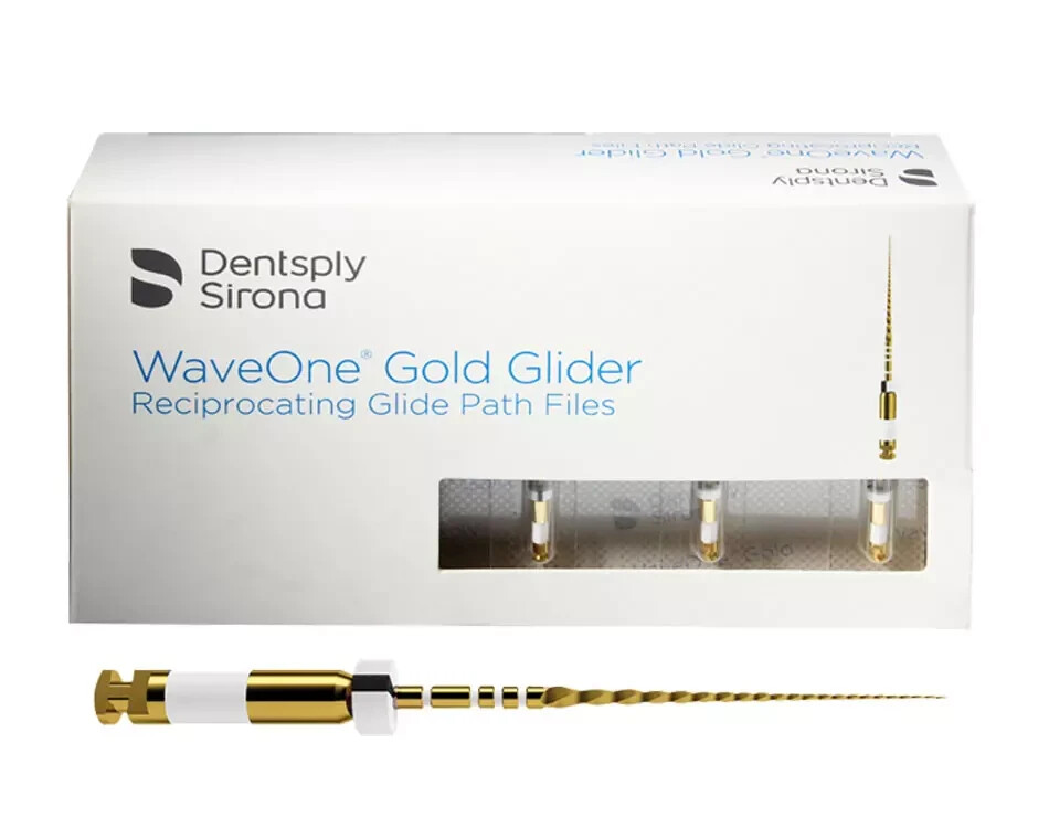 Waveone Gold Glider 25mm RECIPROCATING Glide Path File Dentsply-15 files (5 pks)